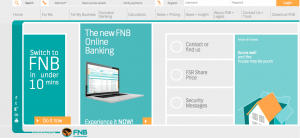 FNB new website