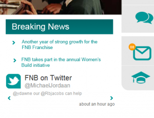 FNB new website