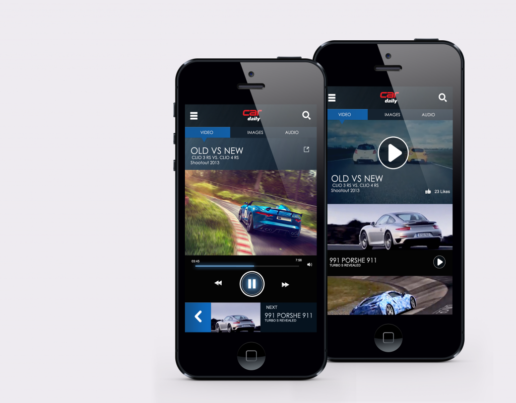 Car Daily app video