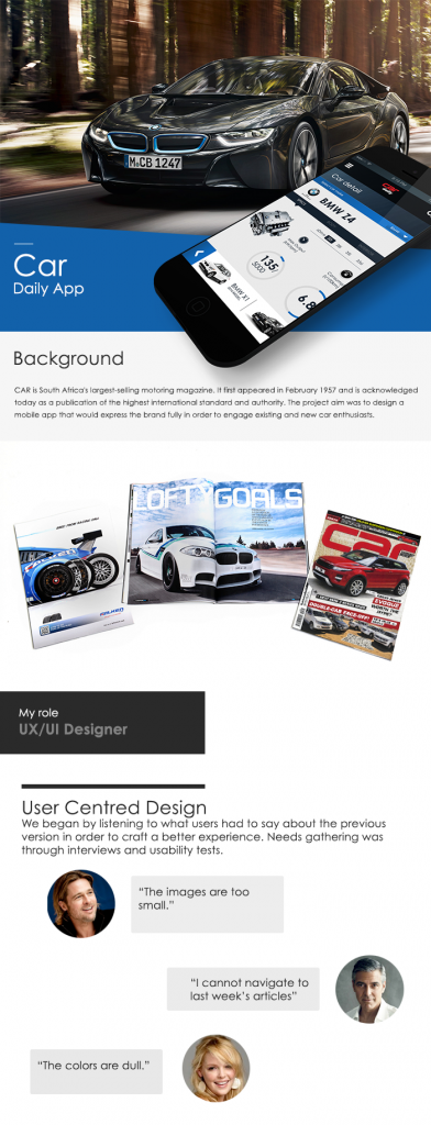 Car Daily Project background
