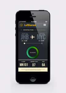 Lufthansa mobile app