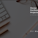 UX/UI portfolio projects for beginners #1 Blog Website